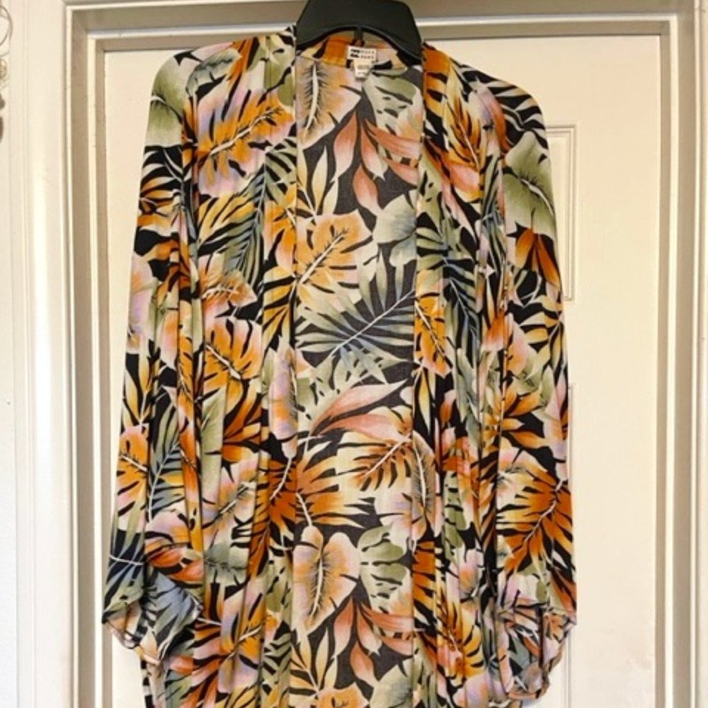 BILLABONG Tropical/Beach Print Duster
